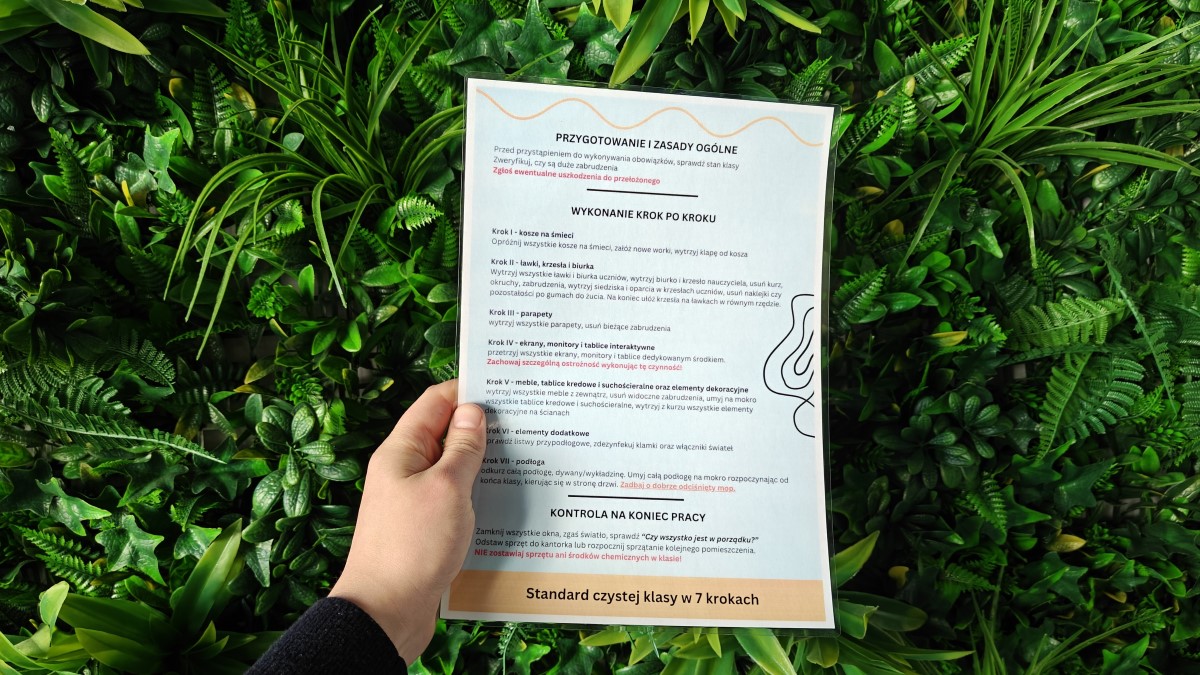 Przykładowa checklista zadaniowa dla sprzątania firm